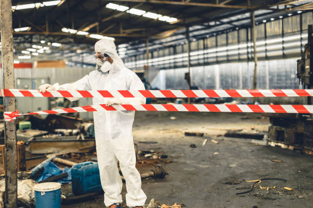 Professional Biohazard technician working in Palmyra, MO
